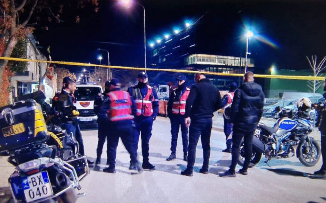 Αλβανία επίθεση τηλεοπτικός σταθμός