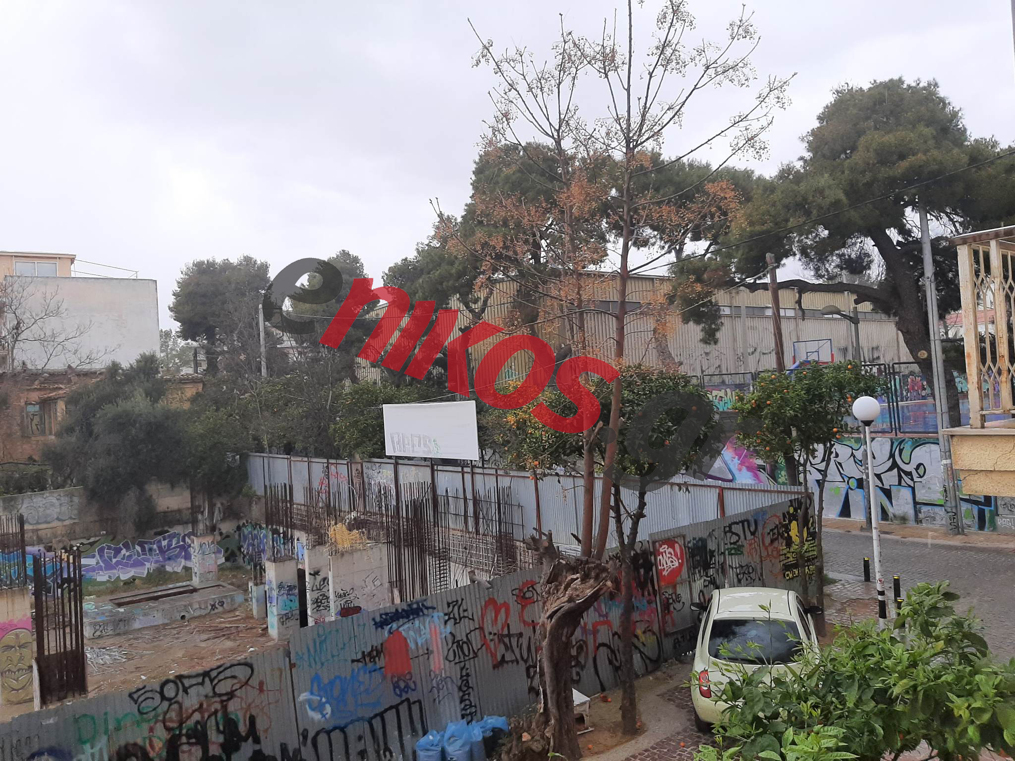 βροχή Αττική