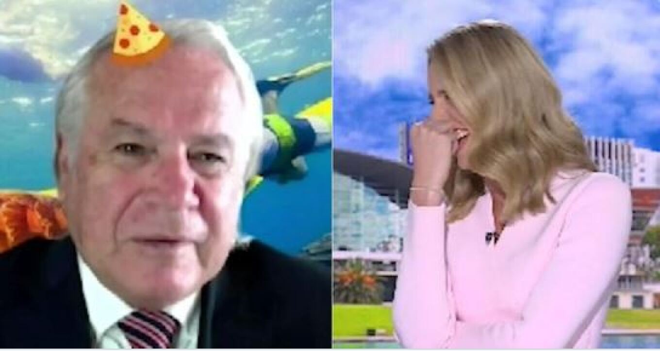 Επικό fail σε ζωντανή σύνδεση – Έκλαιγε από τα γέλια η παρουσιάστρια