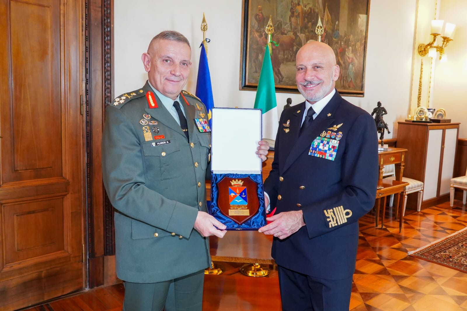 Αρχηγός ΓΕΕΘΑ Στρατηγός Κωνσταντίνος Φλώρος