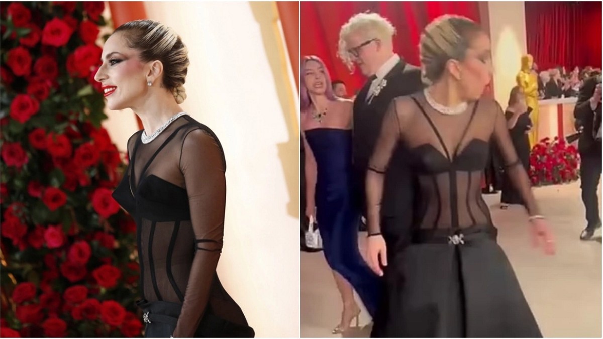 Oscars 2023: Η Lady Gaga βοήθησε ένα φωτογράφο που έπεσε στο «σαμπανιζέ» χαλί