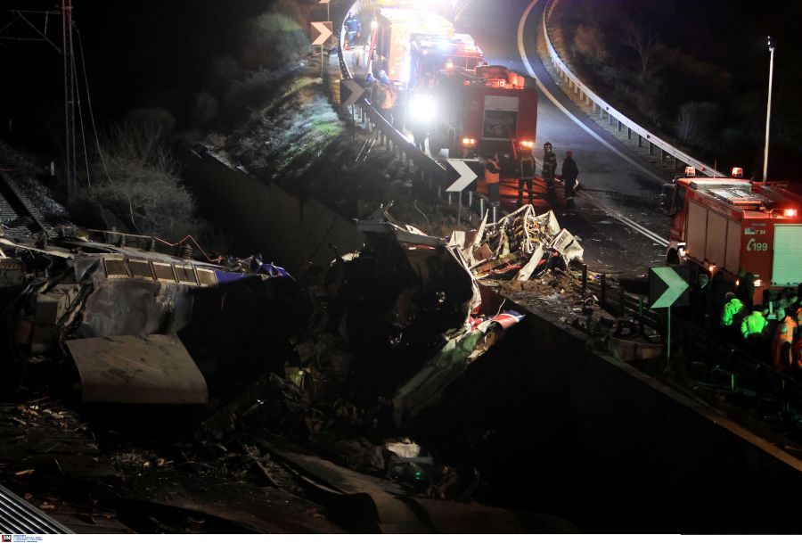 Τέμπη σύγκρουση τρένων