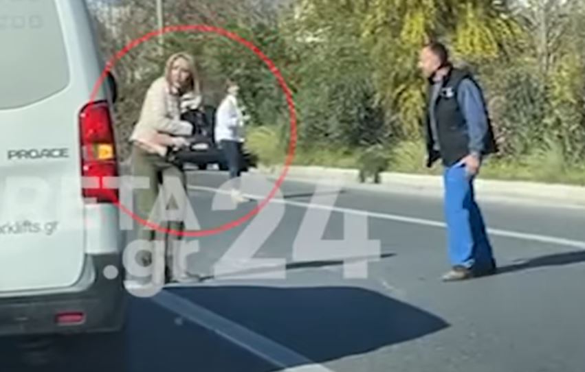 Ηράκλειο: Οδηγοί «τράβηξαν χειρόφρενο» και έσωσαν κουτάβι που έτρεχε τρομαγμένο στην εθνική οδό – ΒΙΝΤΕΟ