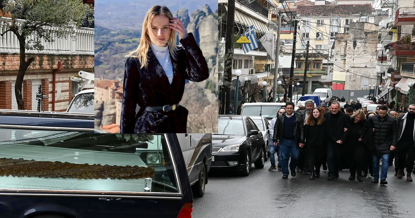 Τέμπη: Σπαρακτικές στιγμές στην κηδεία της 23χρονης Ιφιγένειας στα Γιαννιτσά