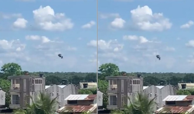 Συντριβή ελικοπτέρου στην Κολομβία – Νεκροί τέσσερις στρατιωτικοί