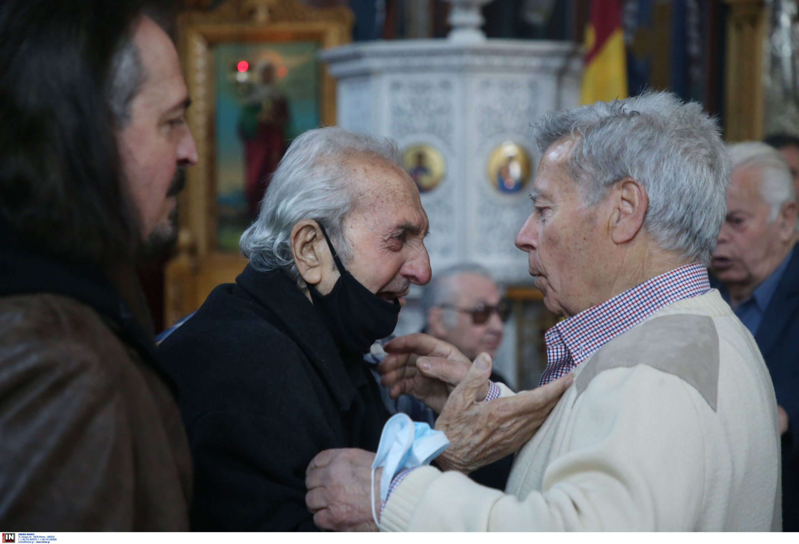 Κώστας Νεστορίδης κηδεία Παπαϊωάννου