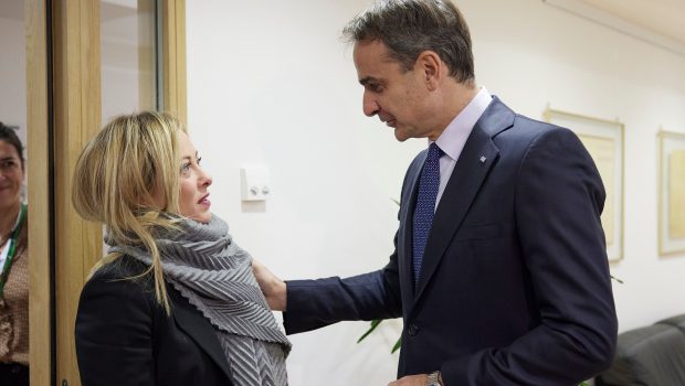 Κυριάκος Μητσοτάκης Τζώρτζια Μελόνι