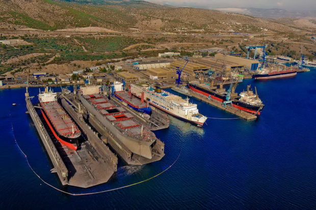 Τα ναυπηγεία Ελευσίνας