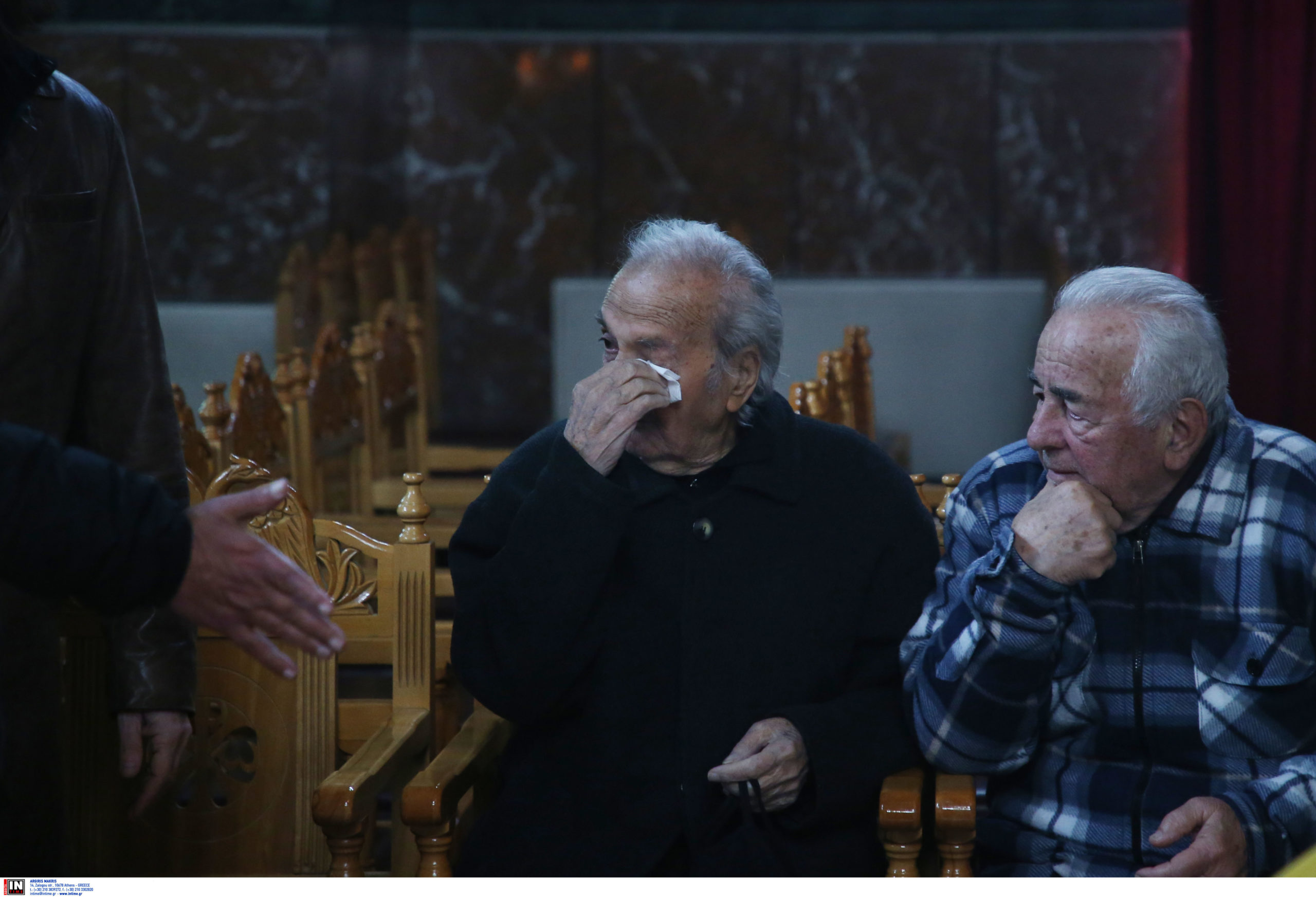 Κώστας Νεστορίδης κηδεία Παπαϊωάννου