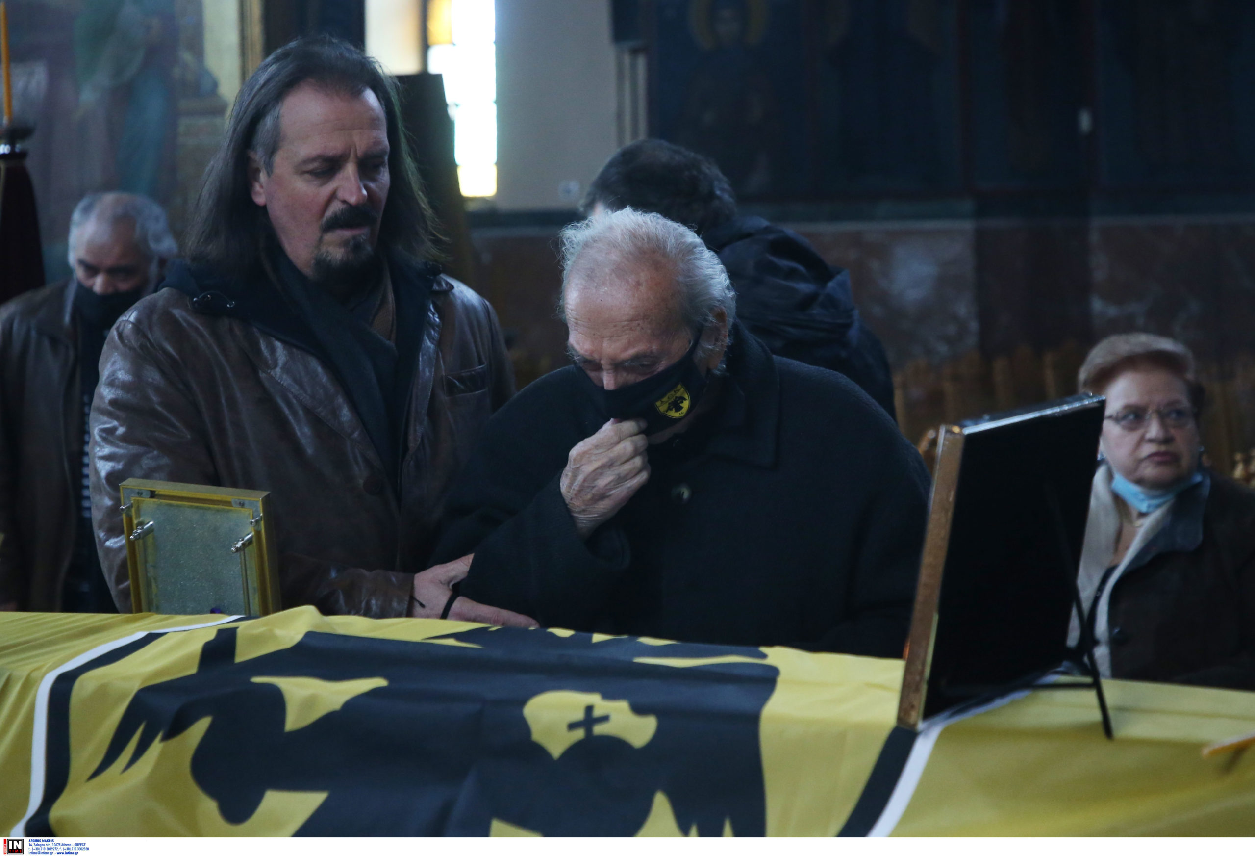 Κώστας Νεστορίδης κηδεία Παπαϊωάννου