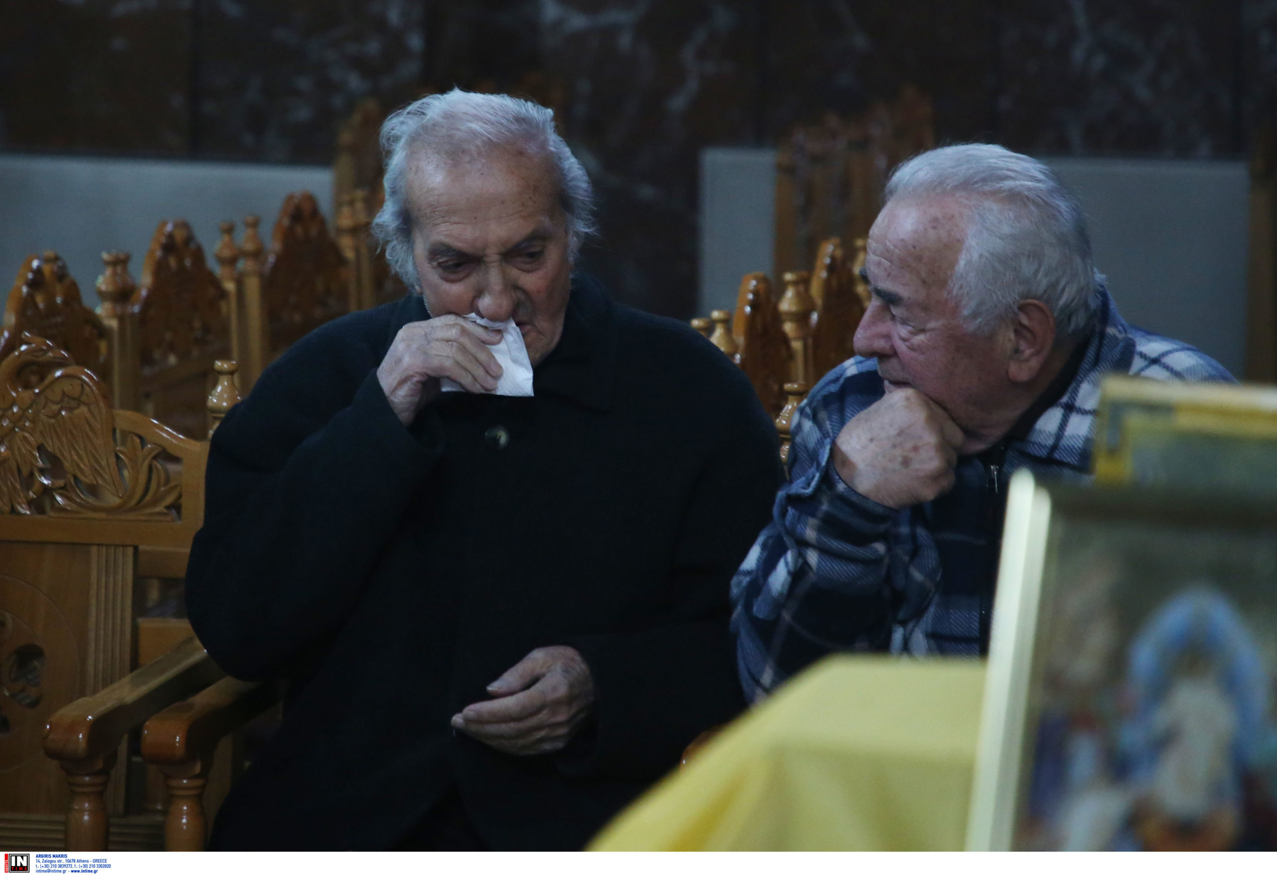 Κώστας Νεστορίδης κηδεία Παπαϊωάννου