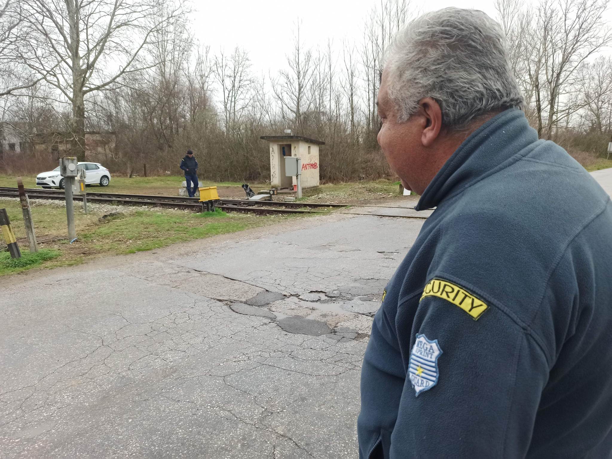 Σέρρες σιδηροδρομική διάβαση σεκιούριτι