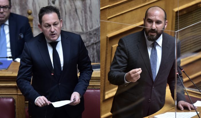 Στέλιος Πέτσας Δημήτρης Τζανακόπουλος Βουλή