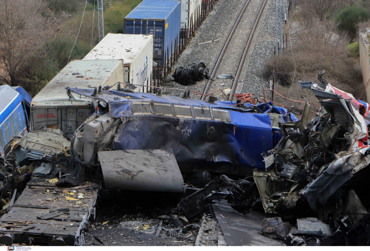 Τέμπη σύγκρουση τρένων