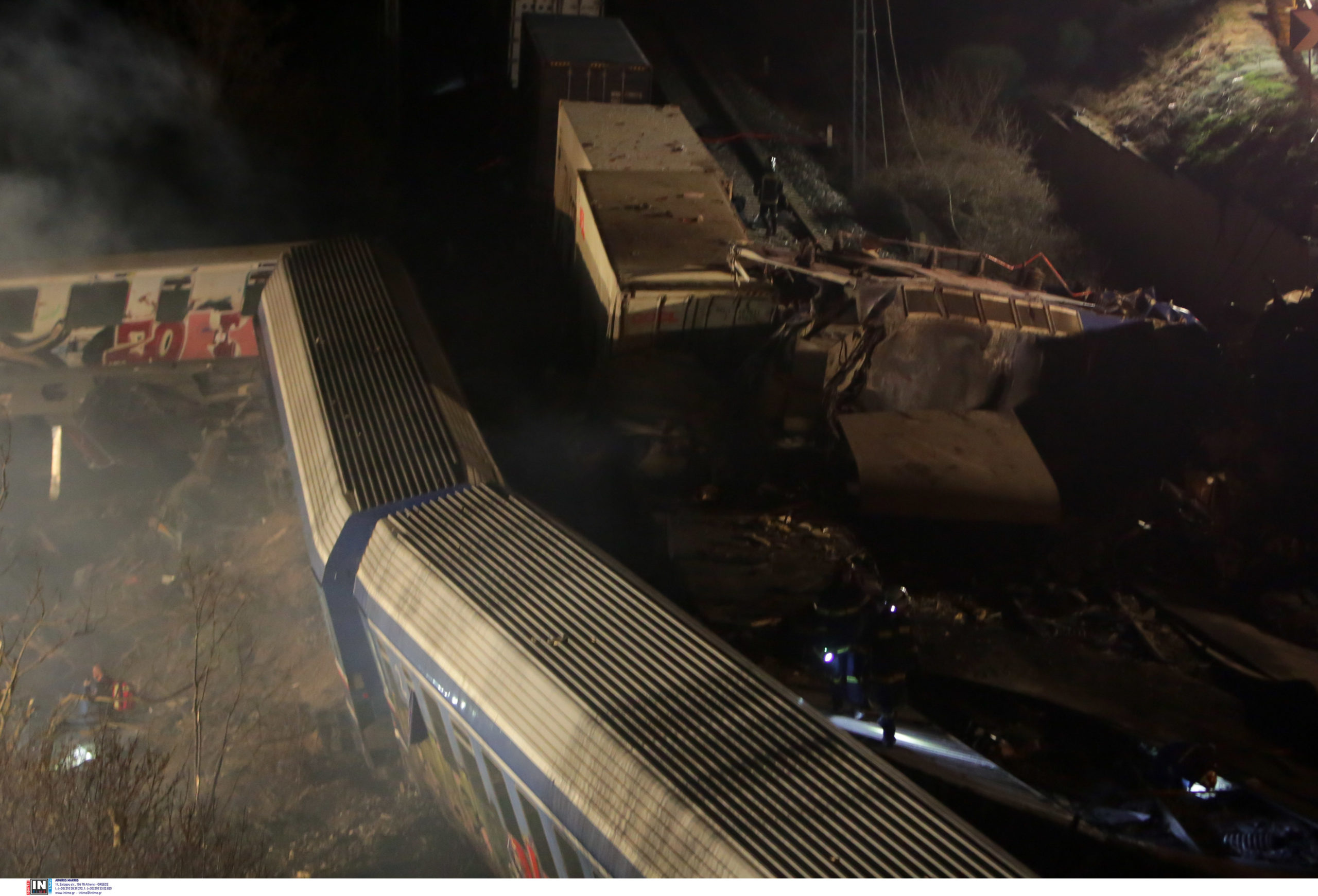 Τραγωδία Τέμπη σύγκρουση τρένων