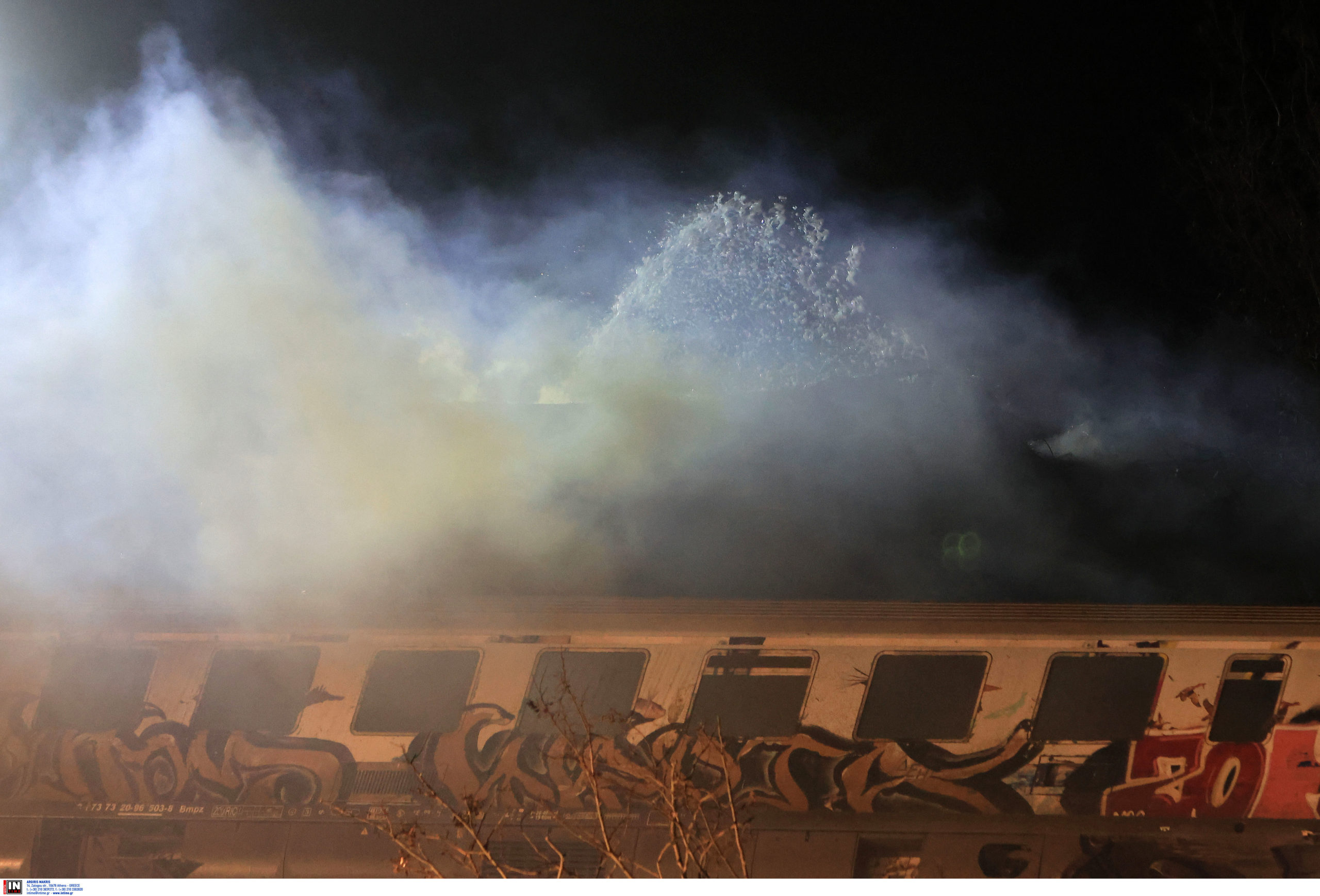 Τέμπη σύγκρουση τρένων