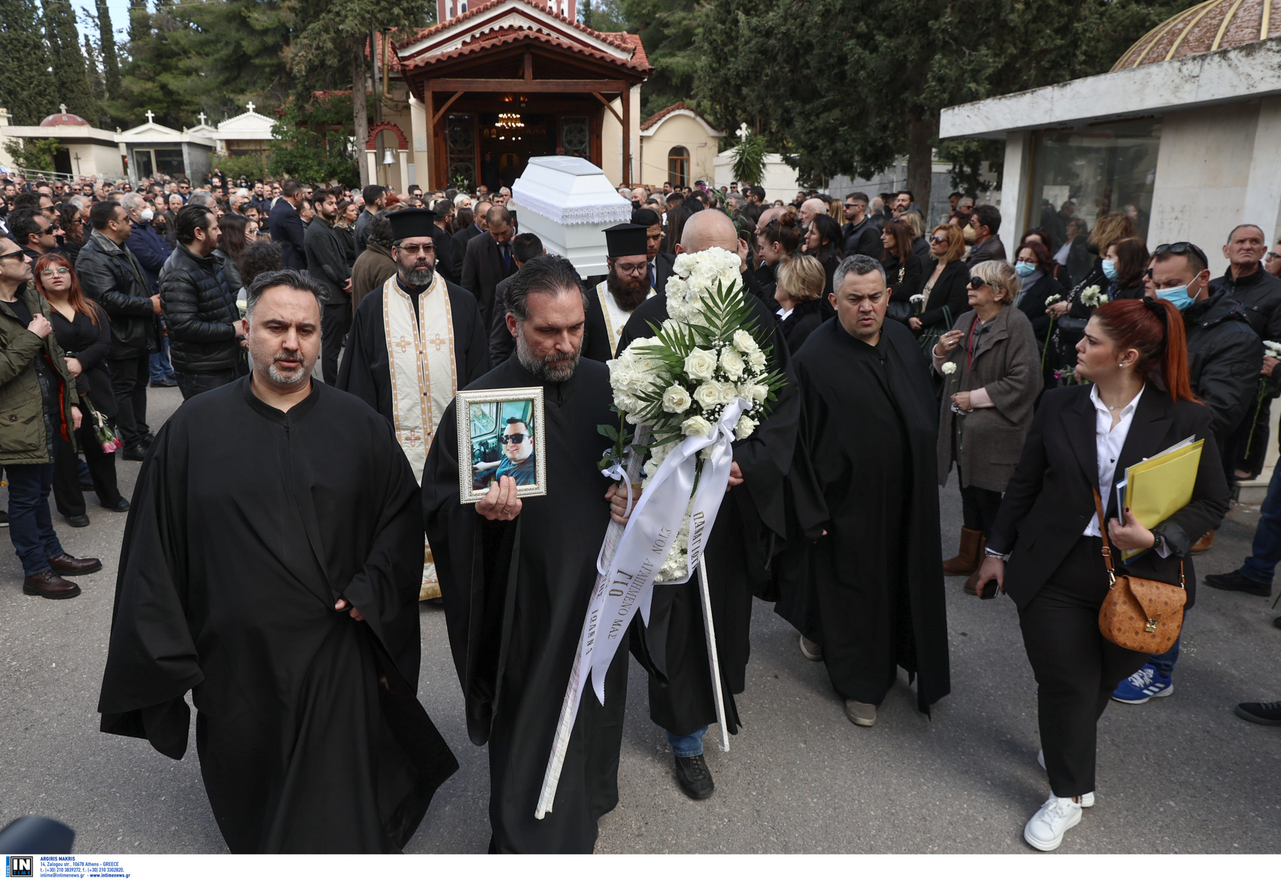 Τέμπη κηδεία μηχανοδηγός