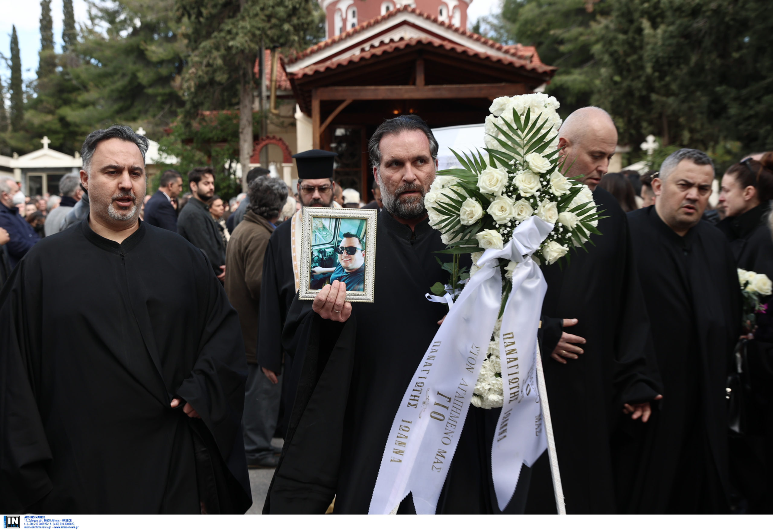 Τέμπη κηδεία μηχανοδηγός