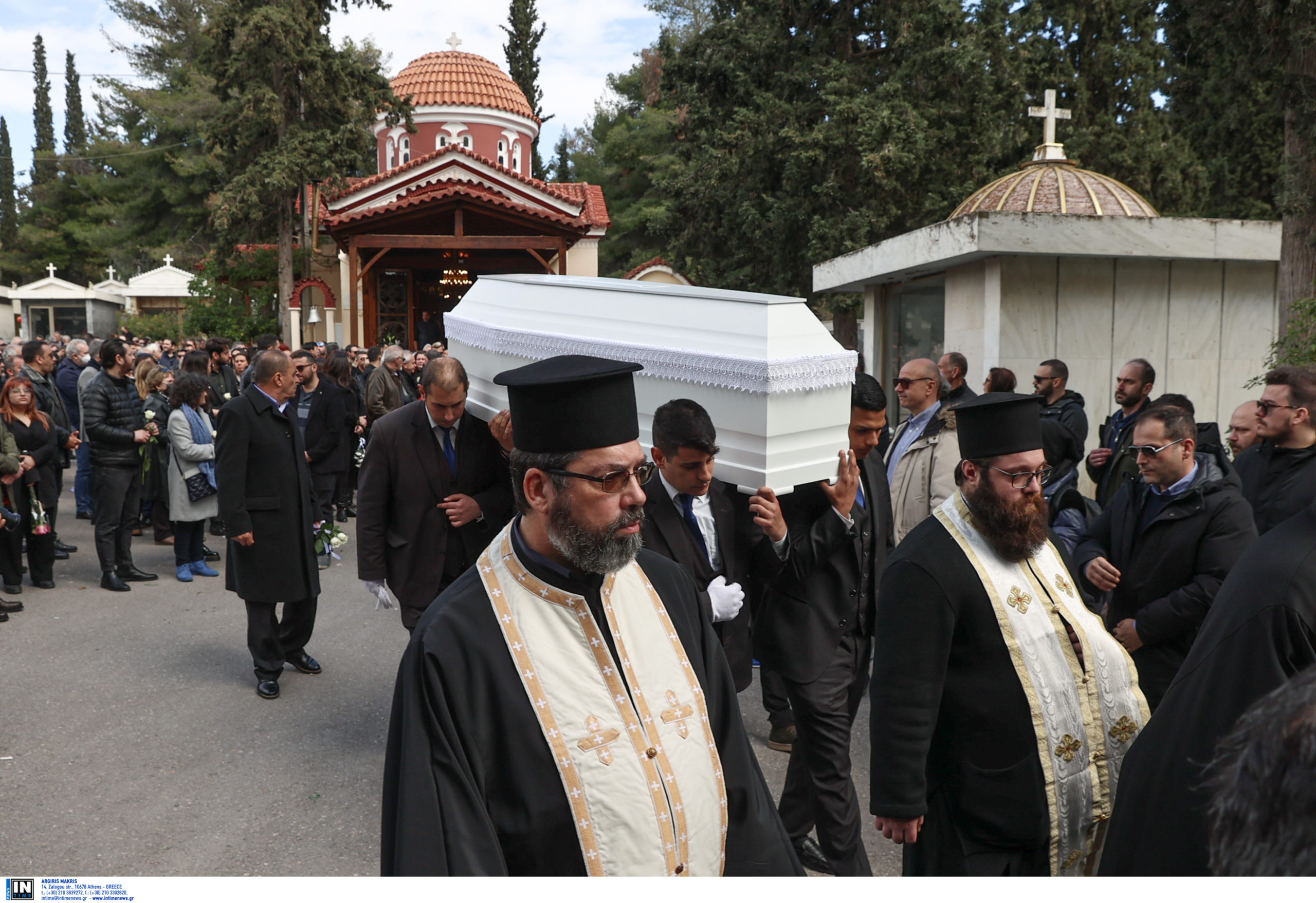 Τέμπη κηδεία μηχανοδηγός