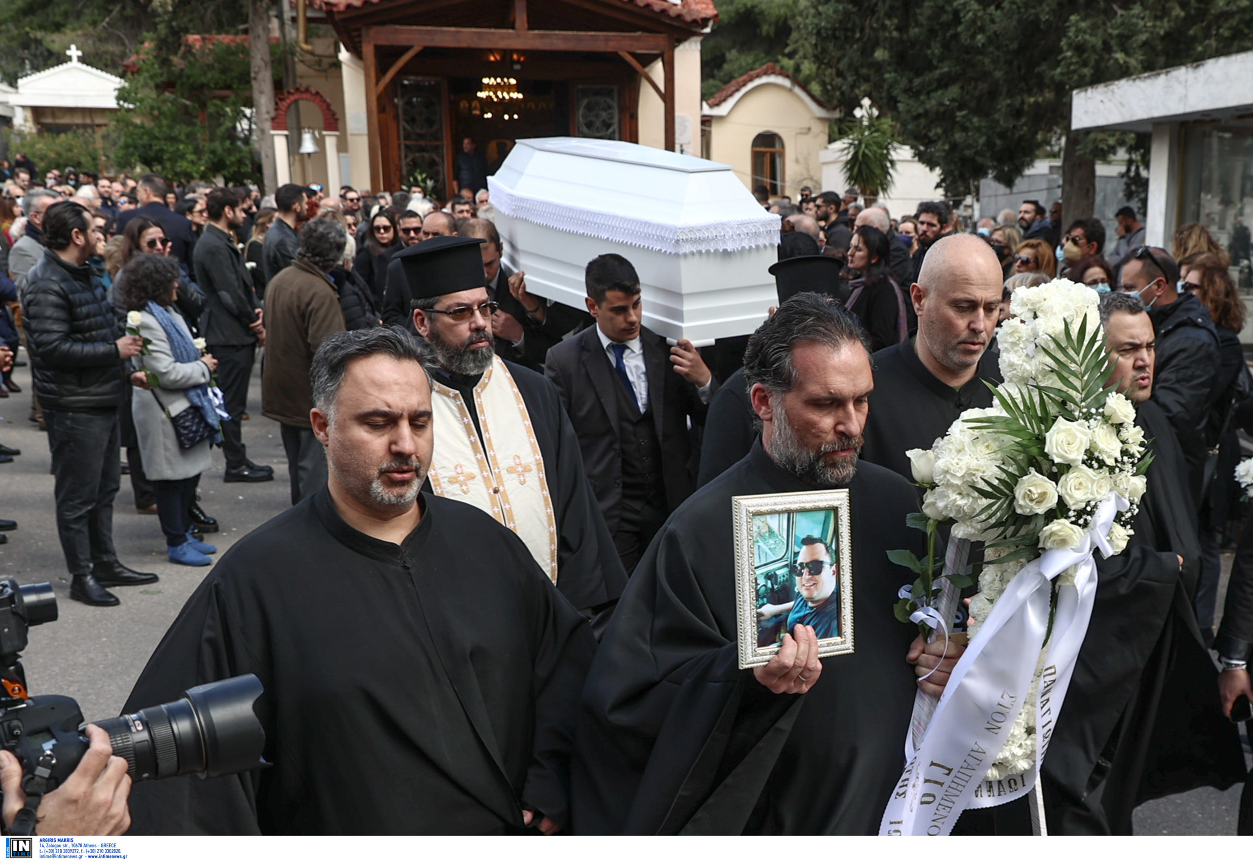 Τέμπη κηδεία μηχανοδηγός