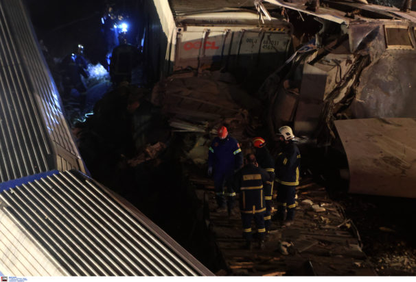 Τέμπη σύγκρουση τρένων