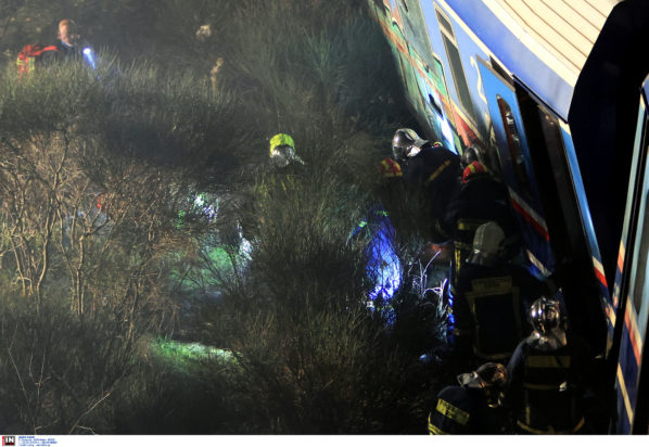 Τέμπη Σύγκρουση Τρένων