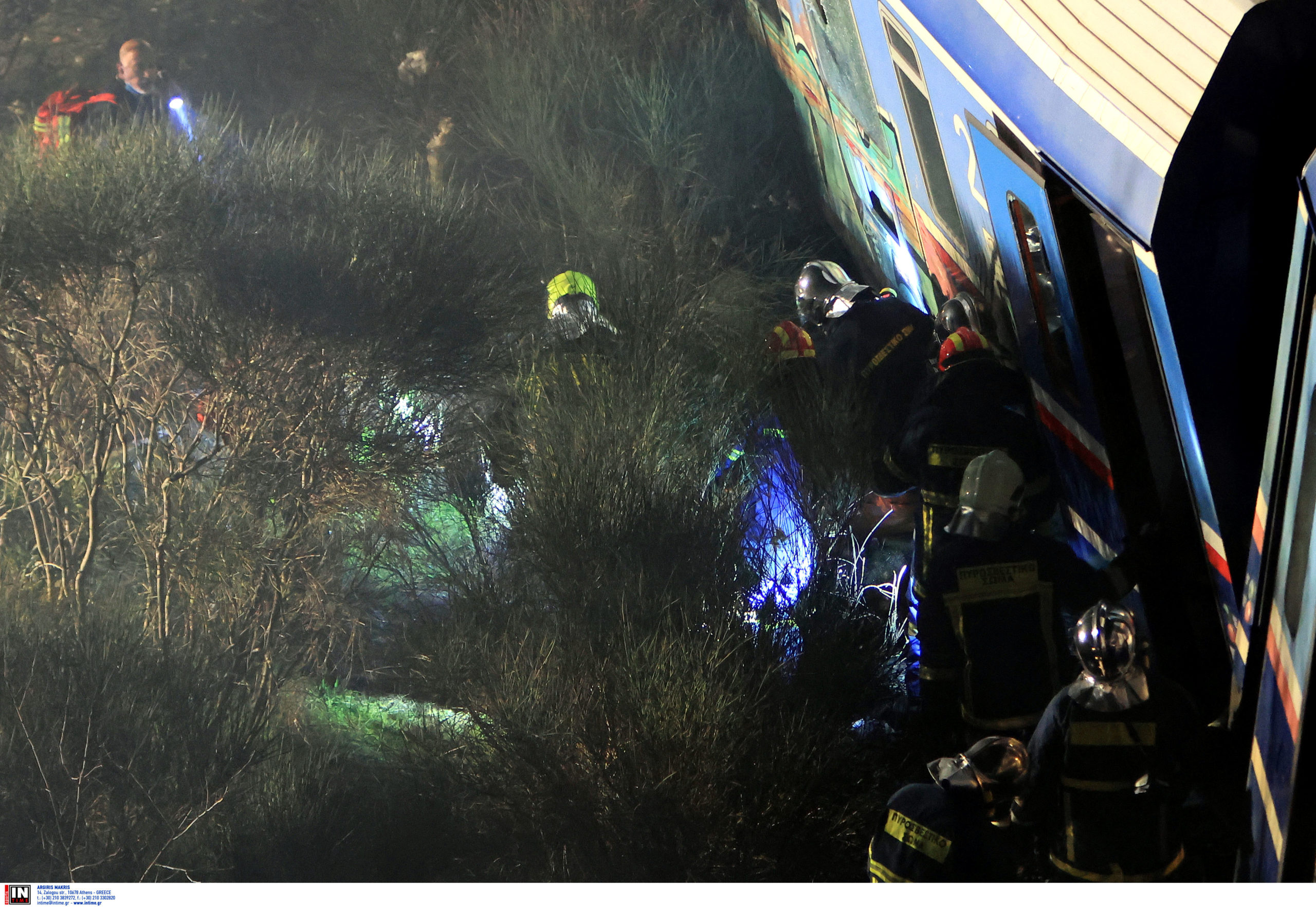 Τέμπη Σύγκρουση Τρένων