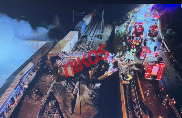 Τέμπη σύγκρουση τρένων