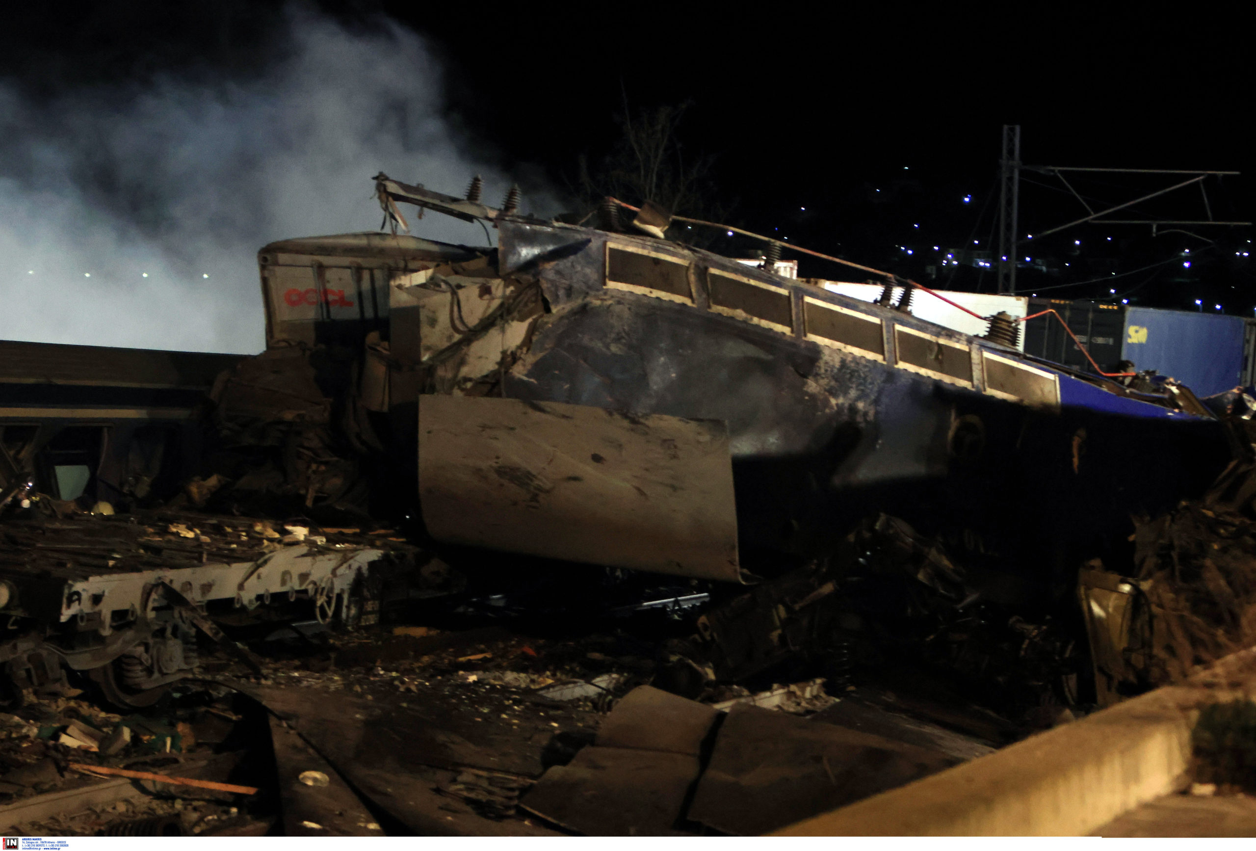 Τέμπη σύγκρουση τρένων