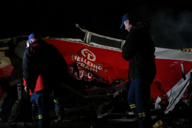 Σύγκρουση τρένων στα Τέμπη