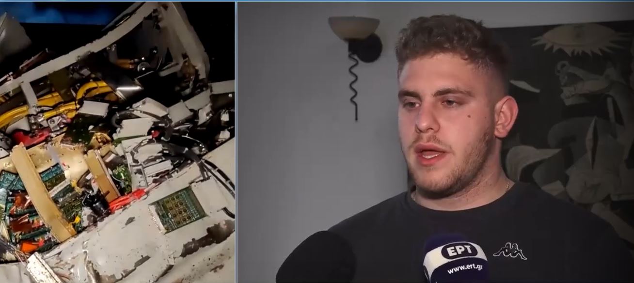 Τέμπη: Ο 20χρονος «ήρωας» περιγράφει πώς βγήκε ζωντανός από το 2ο βαγόνι – Έμεινε ψύχραιμος κι έσωσε ζωές