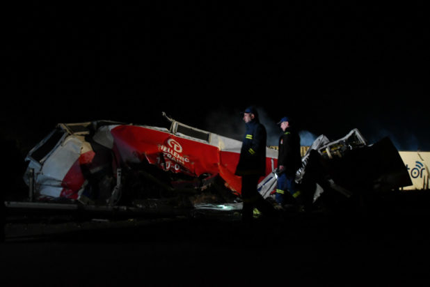 Σύγκρουση τρένων στα Τέμπη