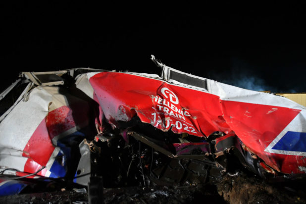 Σύγκρουση τρένων στα Τέμπη