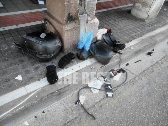 Τροχαίο με μηχανή στην Πάτρα