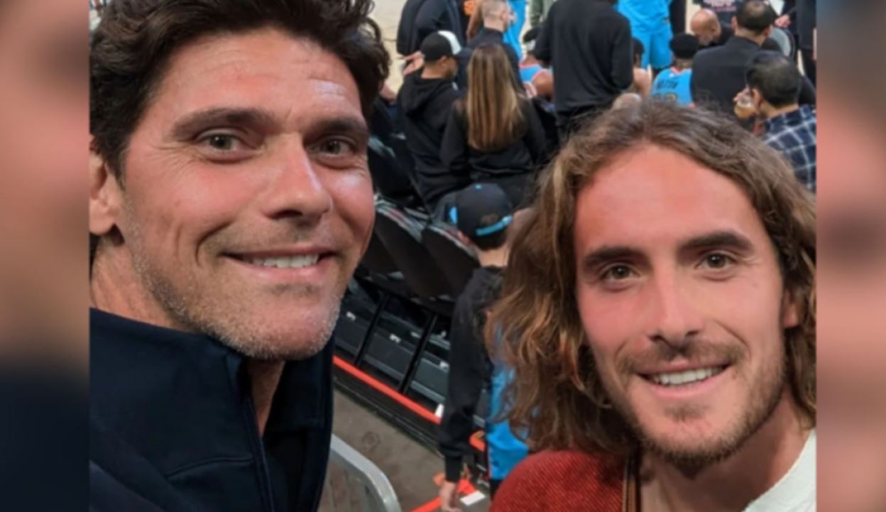 Ο Στέφανος Τσιτσιπάς πήγε να δει… Γιάννη Αντετοκούνμπο