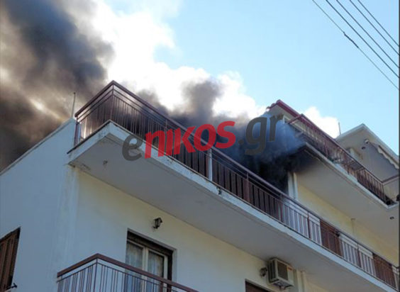 Φωτιά σε σπίτι στο Χαϊδάρι