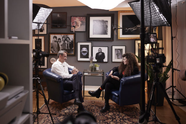 Συνέντευξη Μητσοτάκη στην Nefeli Meg