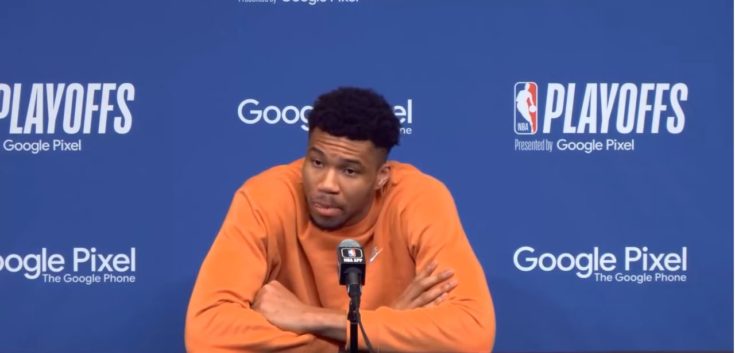 Ο Γιάννης Αντετοκούνμπο