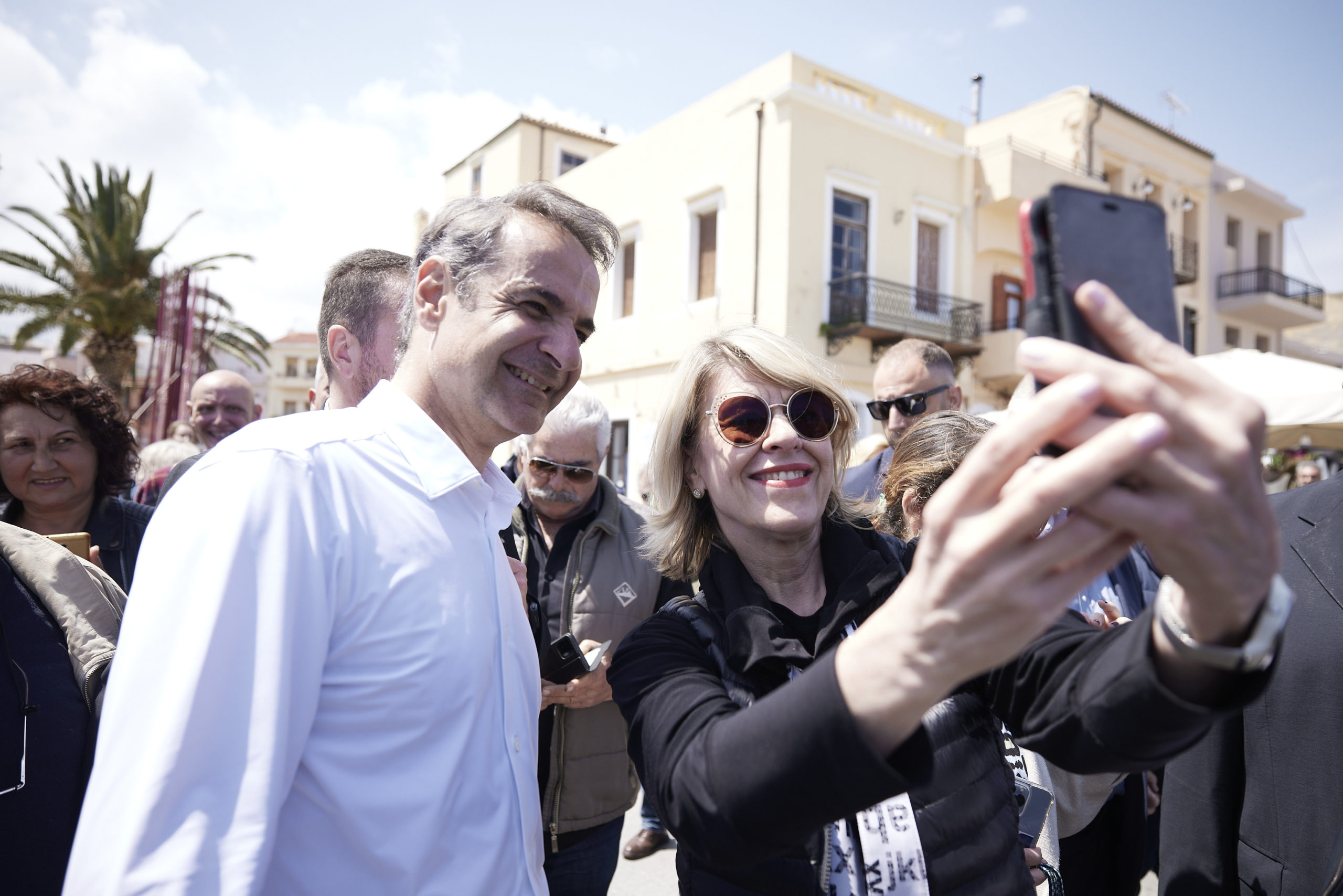 Στο Ρέθυμνο ο Κυριάκος Μητσοτάκης
