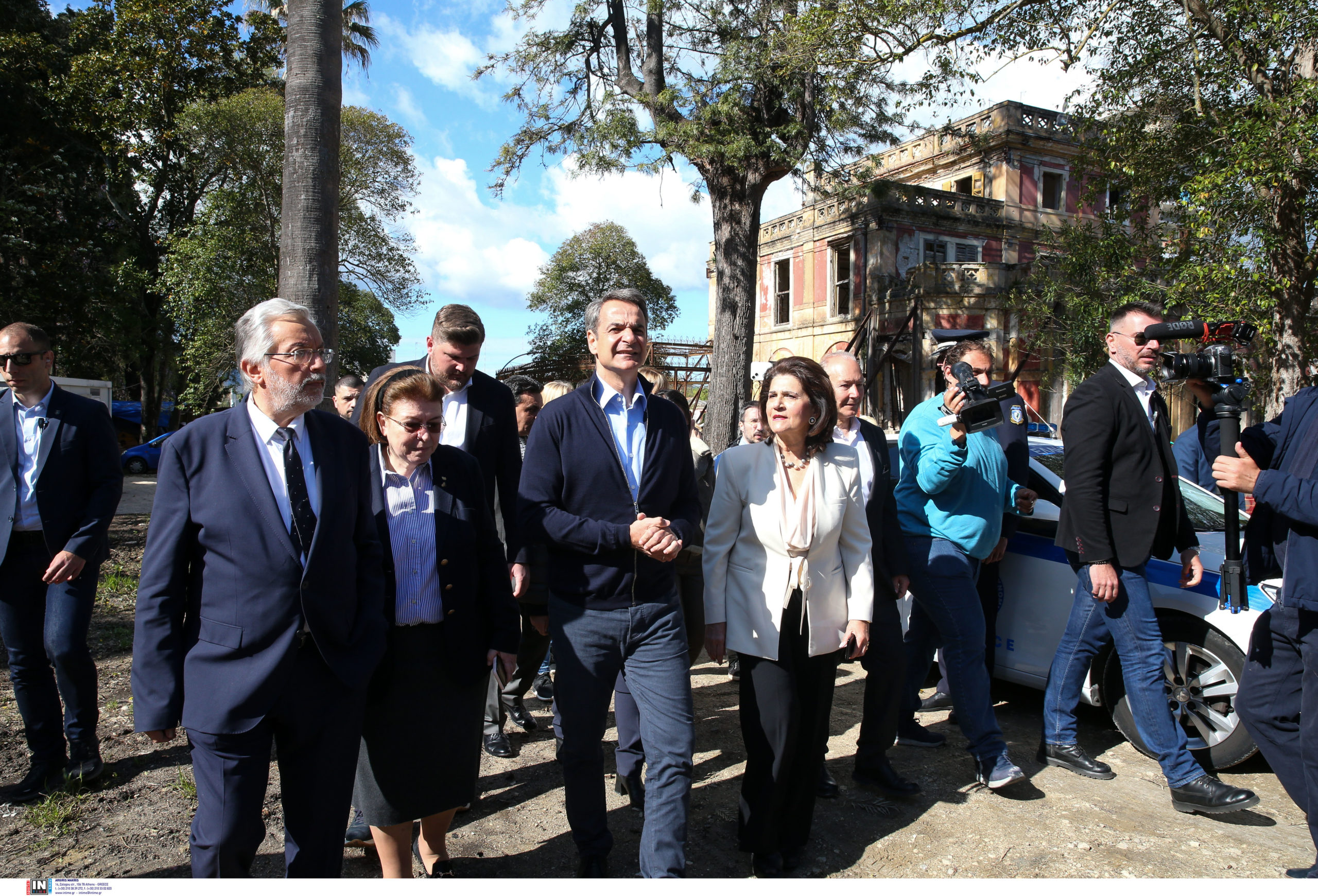 Στην Κέρκυρα ο Κυριάκος Μητσοτάκης