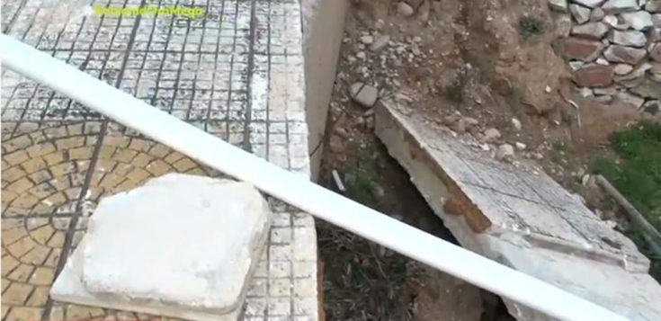 Καθίζηση στον Νέο Βουτζά