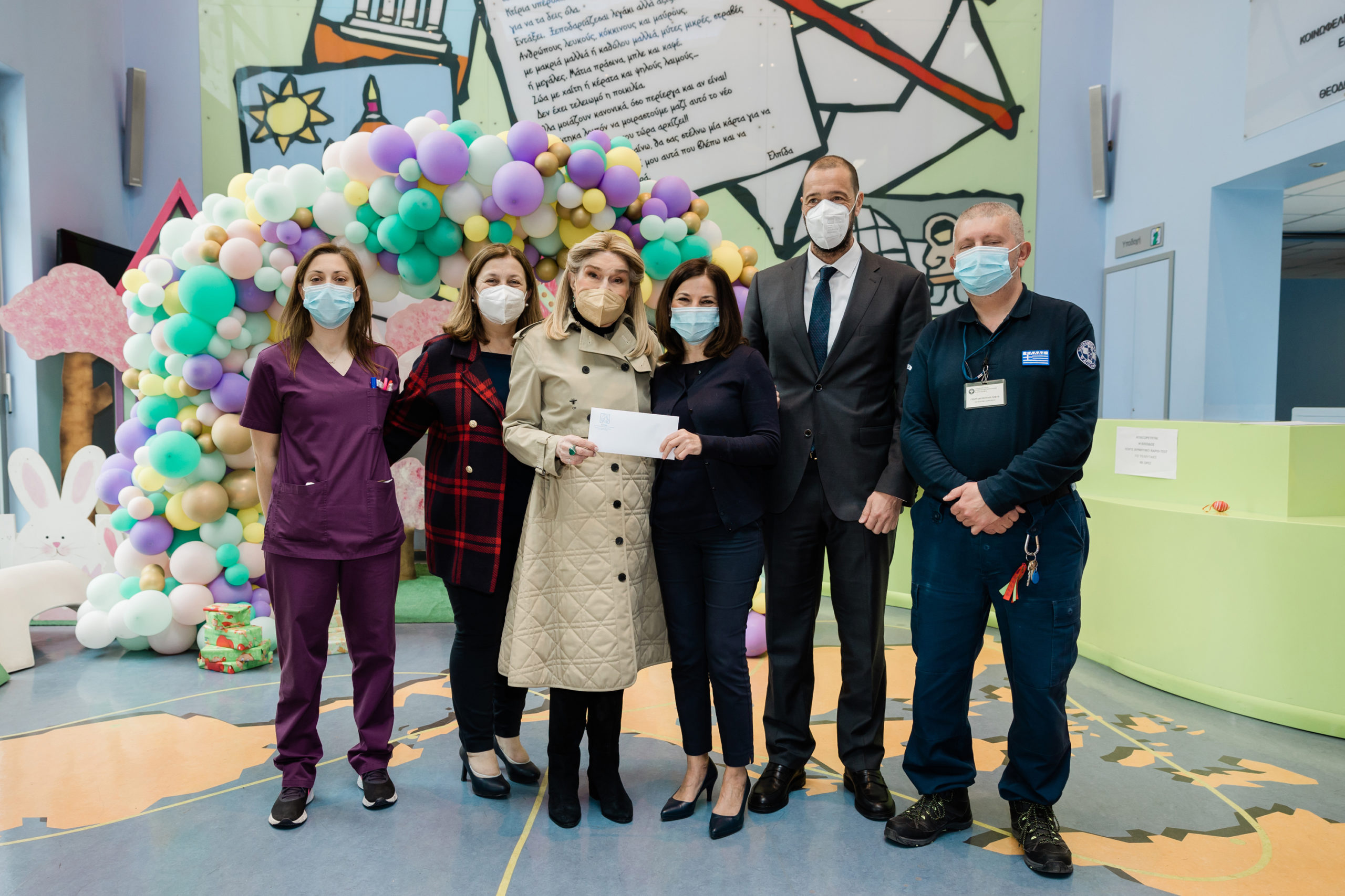 Πασχαλινά χαμόγελα και αισιοδοξία στην Ογκολογική Μονάδα Παίδων «Μαριάννα Β. Βαρδινογιάννη-Ελπίδα»