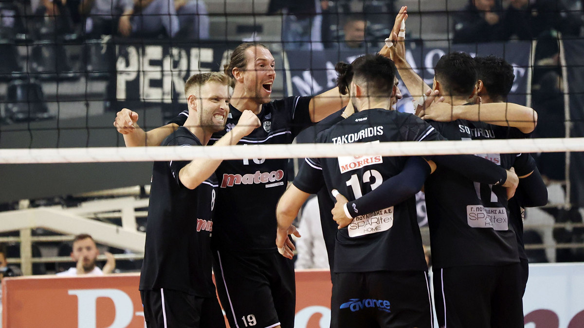 VolleyLeague: Ο ΠΑΟΚ πήρε το θρίλερ στην Πυλαία και ισοφάρισε τη σειρά σε 1-1