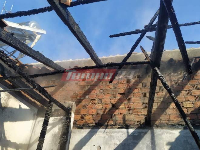 Πάτρα: Φωτιά στο σπίτι του βουλευτή Μάρκου