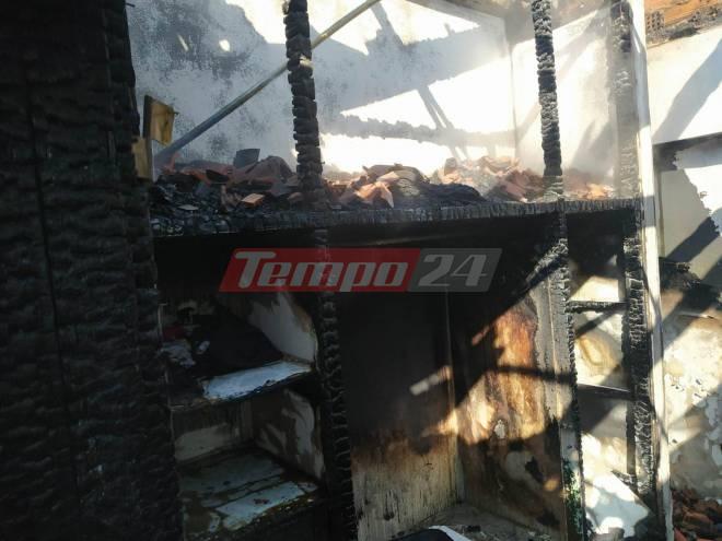 Φωτιά στο σπίτι του βουλευτή Μάρκου στην Πάτρα