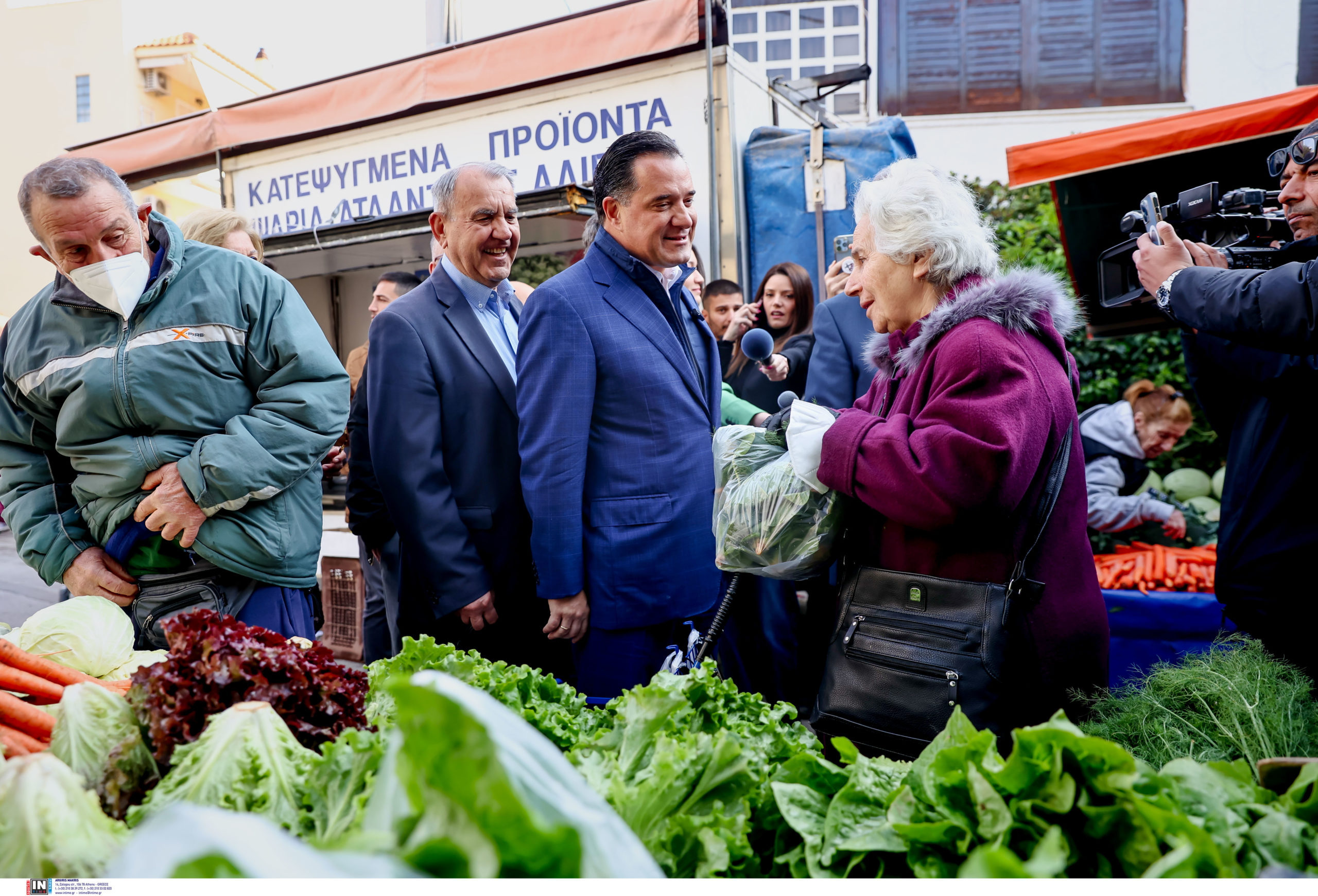 Άδωνις Γεωργιάδης Λαϊκή Αγορά