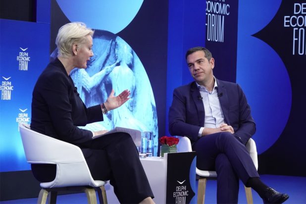Αλέξης Τσίπρας, Οικονομικό Φόρουμ των Δελφών