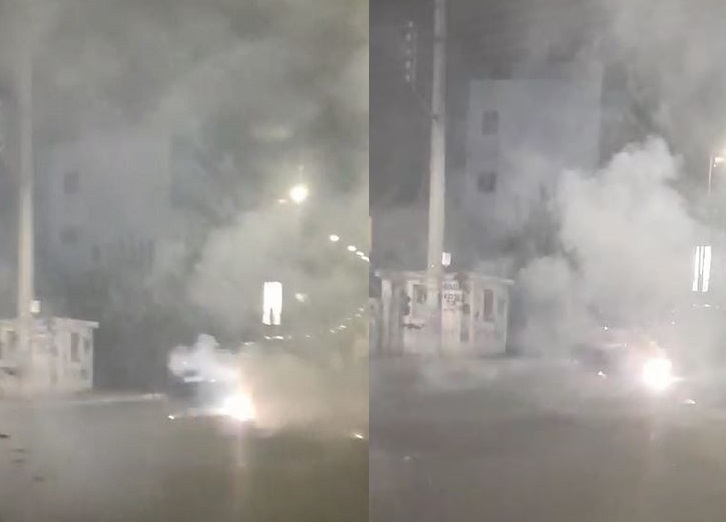 Πετρούπολη: Πεδίο βολής κεντρικός δρόμος το βράδυ της Ανάστασης – ΒΙΝΤΕΟ αναγνώστη