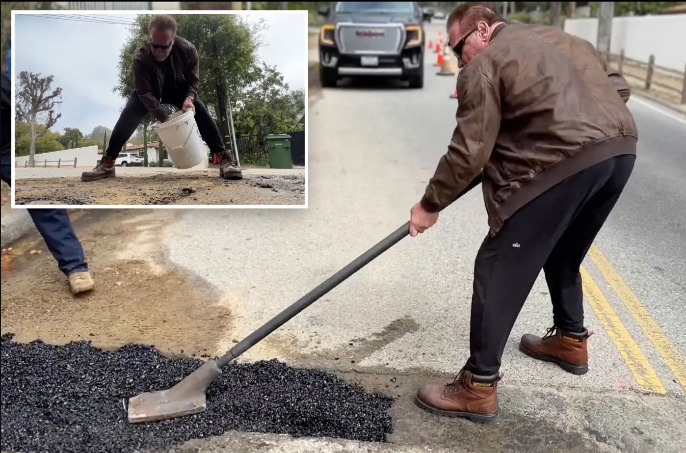 Άρνολντ Σβαρτσενέγκερ: Ο Terminator στην μάχη της λακκούβας