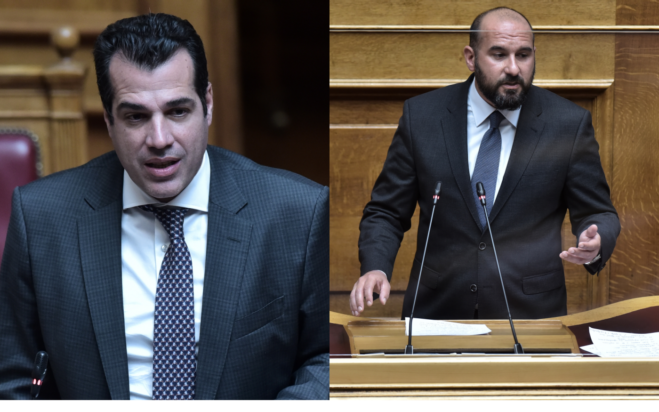 debate Πλεύρης - Τζανακόπουλος